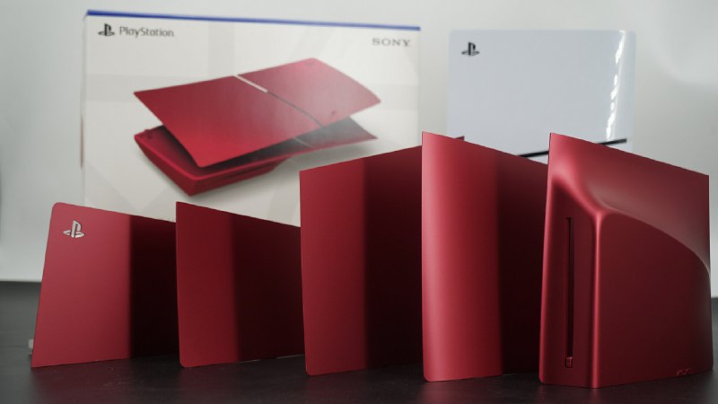 【PS5深地色系主机盖开箱】用于轻薄版PS5的主机盖新色“深地色系”现已上市，售价449元