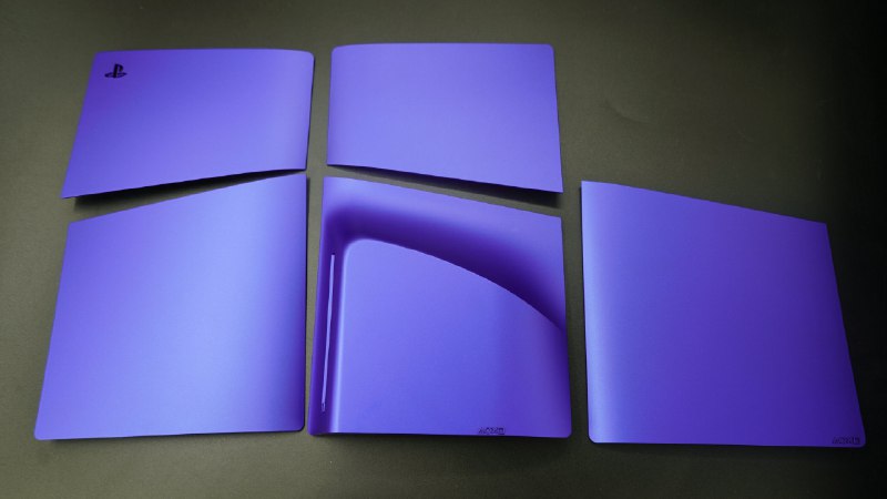 【PS5深地色系主机盖开箱】用于轻薄版PS5的主机盖新色“深地色系”现已上市，售价449元