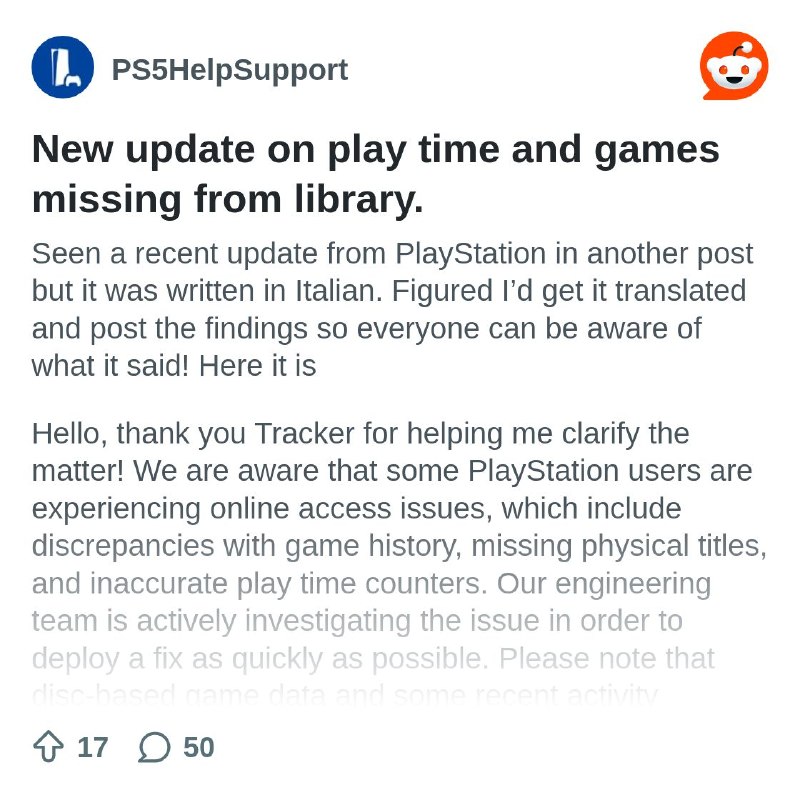 From the PS5HelpSupport community on Reddit