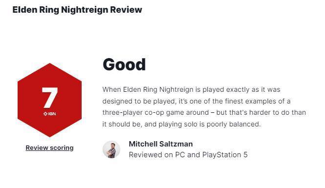 由From Software所带来的协力型动作游戏《艾尔登法环：黑夜君临》全球媒体评测现已解禁