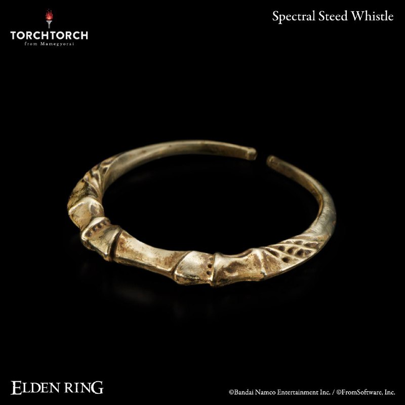 《艾尔登法环》「灵马哨笛」现已开启预订，售价28600日元（约合人民币1454元），预计2026年1月发货