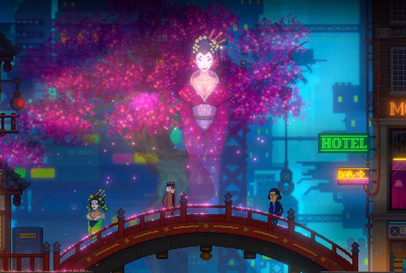 由Yi Games开发，GSE负责发型的复古像素解谜类游戏《迷雾侦探》将于2023年2月登陆PS5/PS4/NS平台