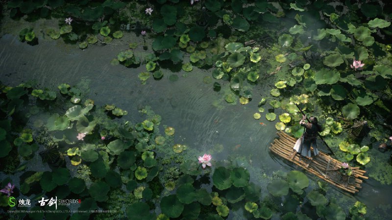 「古剑奇谭」系列ARPG《古剑》官方分享了一组壁纸，本作采用虚幻5引擎打造，将在未来以单机买断制形式登陆主机及PC平台