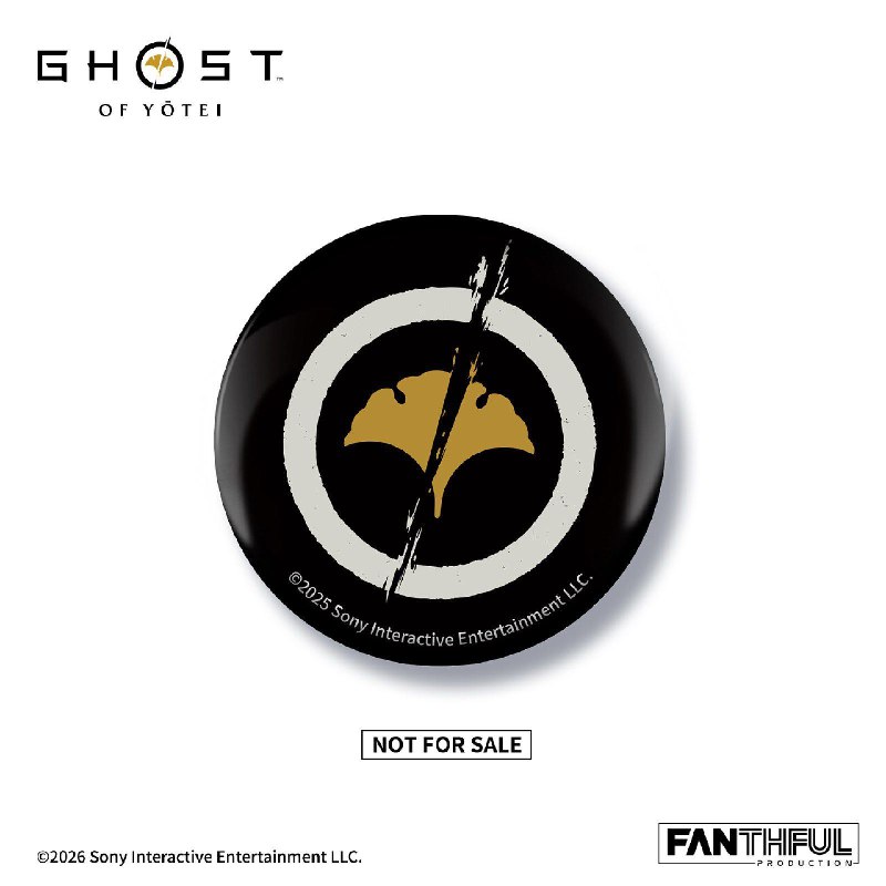 FANTHFUL《羊蹄山之魂》官方正版授权系列周边将于2026年3月发售，该系列周边共八款，以主人公“怨灵化身”阿笃与伙伴狼为主题，以银杏落叶的金黄为基础色调，选取了战斗姿态、旅途剪影、写意的人物原稿以及游戏内出现的经典视觉要素