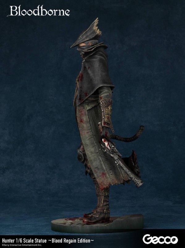 Gecco《血源诅咒》 1/6 雕塑 现已开订，预计 10-12月 发售，售价 79800 日元