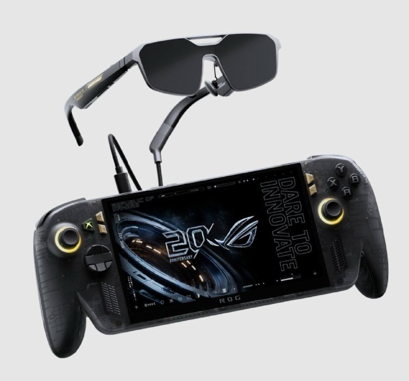 华硕发布了 ROG XBOX Ally X20 套装，掌机配备 OLED 屏幕，与 ROG XREAL R1 Edition 20 游戏 AR 眼镜捆绑销售，暂未公布价格