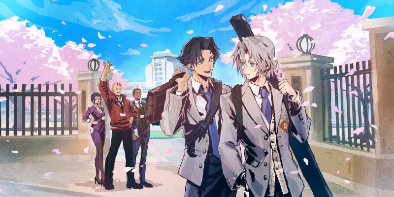 #愚人节文字冒险游戏《青春幻想Ever Crisis 7（暂定）》，目前只需要公布了角色信息卡和壁纸，之后还会更新宣传片