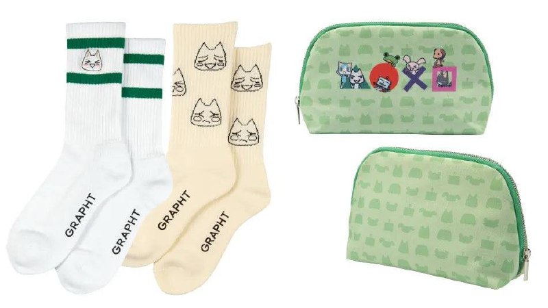 GRAPHT将推出一些新的PlayStation相关周边，1月27日至2月8日期间在日本JR品川站的快闪店开售