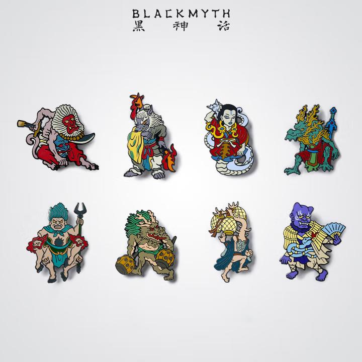 《黑神话：悟空》官方衍生品牌「黑神话BLACKMYTH」已在官方旗舰店上架部分夏季系列衍生品，其余商品将于5月21日上午10点全部上架并正式开售，T恤售价168元，徽章单个售价18元