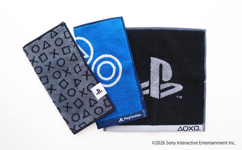 PlayStation 官方授权新周边商品将于6月10日起发售，内容包括毛巾手帕、收纳包、钥匙扣等