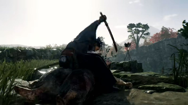 《浪人崛起》ESRB评级为17+“M”级，游戏中包含血腥、暴力、脏话等元素，本作将在2024年3月22日登陆PS5