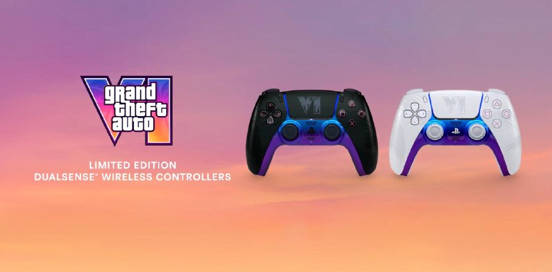 《GTA6》限定版DualSense公开，9月10日开启预购，11月19日与游戏同步发售