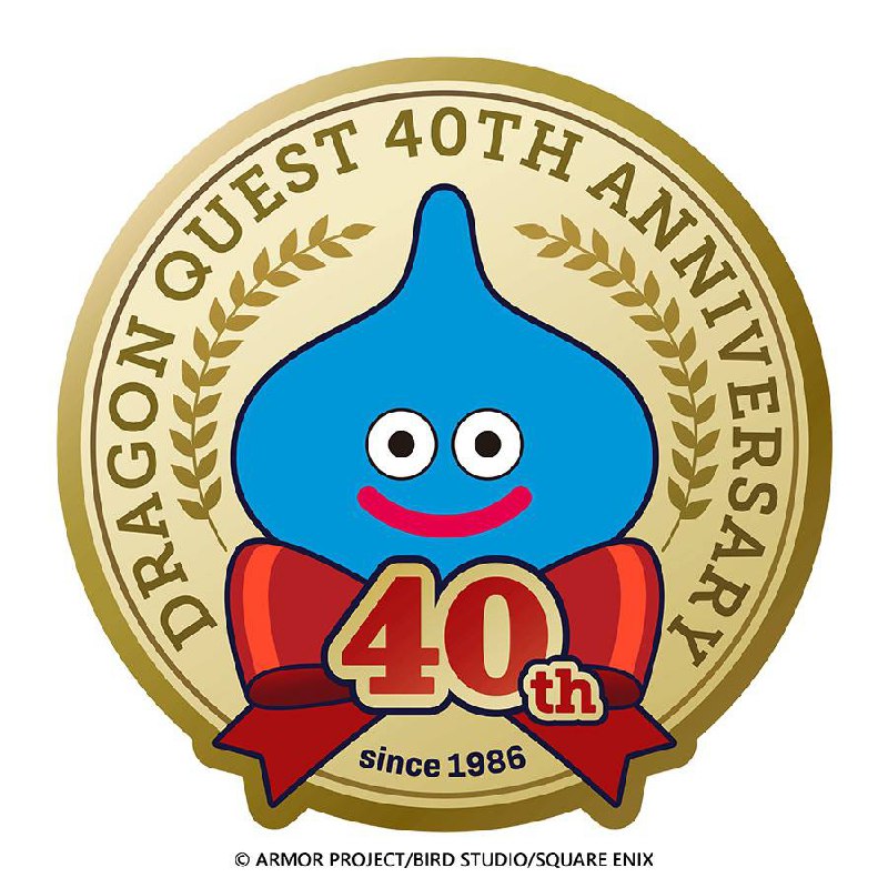《勇者斗恶龙》将在2026年迎来40周年，纪念LOGO公开，官方表示准备了多项相关发表，敬请期待