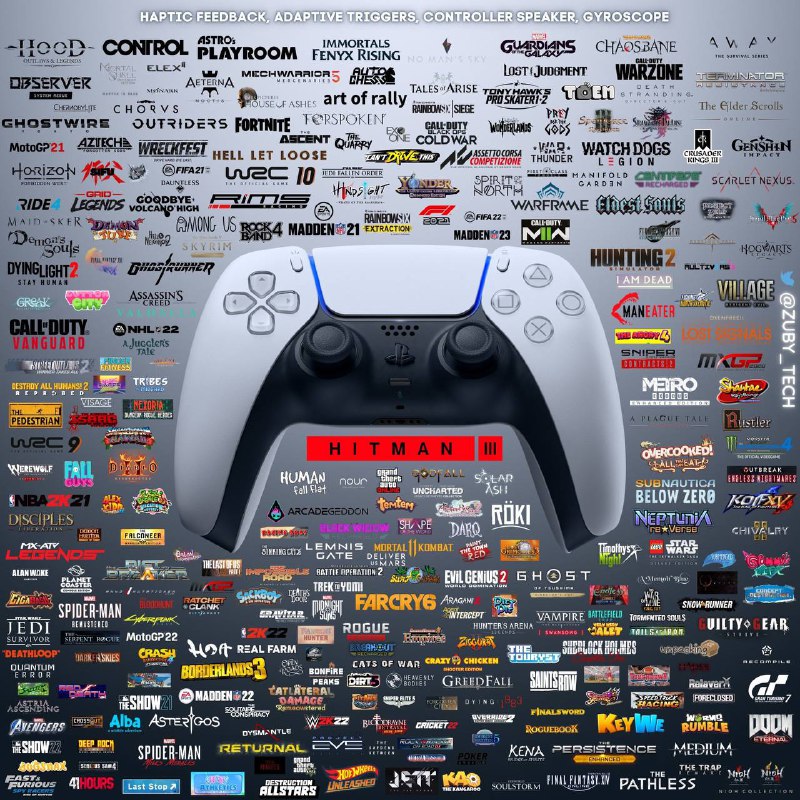 三年前的今天 PlayStation 5 发布• 1000 多个游戏支持 DualSense 功能• PS5 发布后 3 年内发布的 18 款第一方游戏三年前的今天 PlayStation 5 发布• 1000 多个游戏支持 DualSense 功能• PS5 发布后 3 年内发布的 18 款第一方游戏