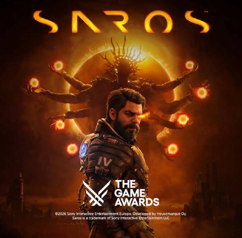 PlaysStation官方宣布，由旗下第一方工作室Housemarque带来的新作《萨罗斯》将在今年TGA颁奖活动中亮相