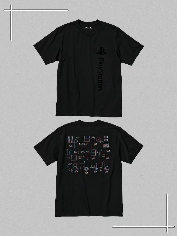 #PlayStationXUniqloPlayStation携手优衣库推出联名T恤带你启封独属PlayStation的斑斓回忆，去重新勾勒你初探游戏世界的记忆轮廓！#PlayStationXUniqloPlayStation携手优衣库推出联名T恤带你启封独属PlayStation的斑斓回忆，去重新勾勒你初探游戏世界的记忆轮廓！