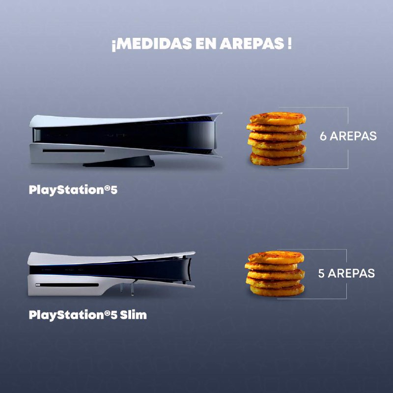 PlayStation各大地区官方号的PS5 、PS5 Slim厚度对比