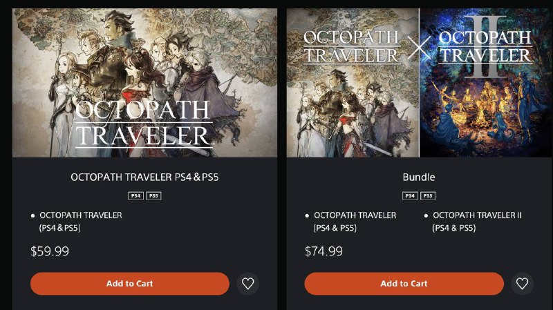 《歧路旅人》现已登陆 PlayStation