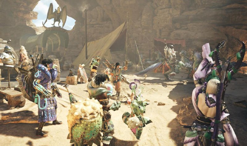 《怪物猎人 荒野》的首个免费更新将于 4 月上线，更新内容为比历战怪更高阶、水平更高、更强大的怪物，以及一个新的怪物，且具有挑战性