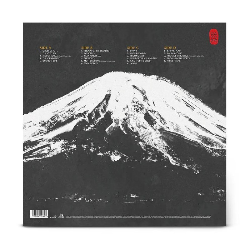 Milan Records发行《羊蹄山之魂》黑胶唱片已开启预订，内含两张唱片、游戏主题封套、特别美术图等内容，售价49.98美元（约合人民币344元），预计于6月12日发售