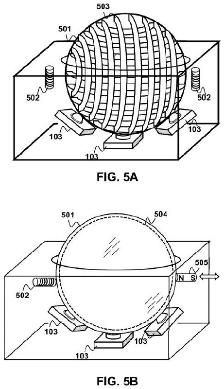 索尼近日发布了两款用脚操控 AR/VR 控制器的专利，第一个是球体控制器，每个球下方有三个或更多轴承支持，可以在至少两个方向上旋转