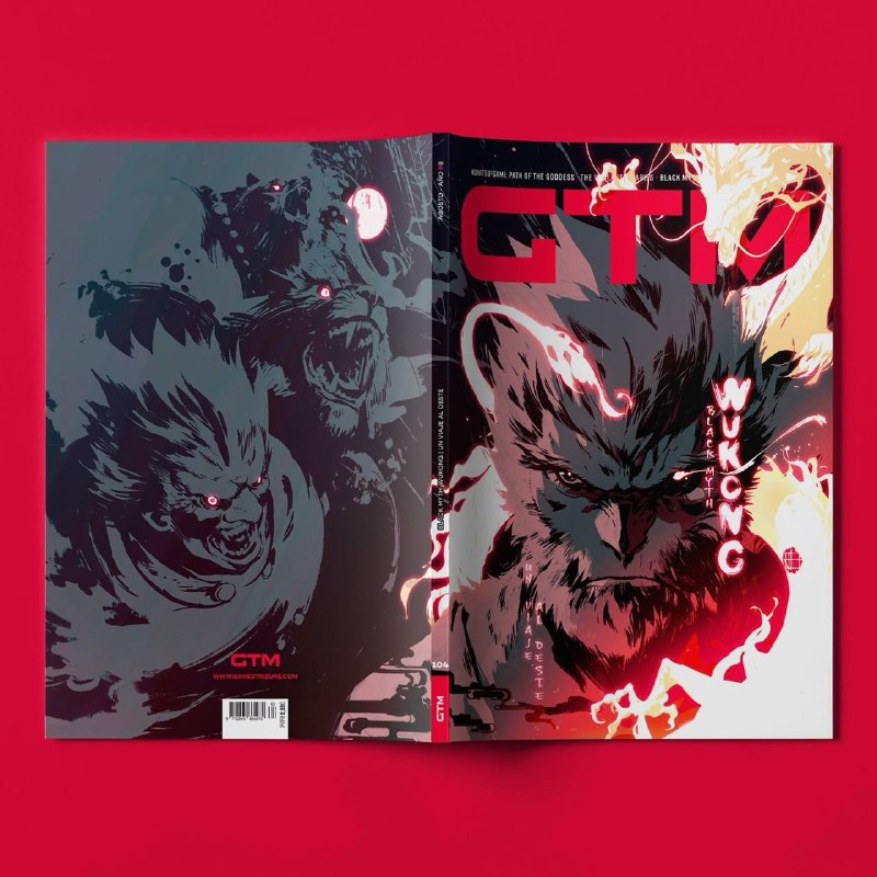 《黑神话悟空》登上西班牙杂志「GTM」封面，插图由Toni Infante绘制