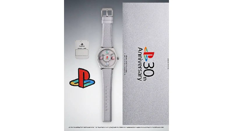Anicorn × PlayStation 联名手表于今日开售，共推出两款设计：其中一款是以初代PlayStation为设计灵感的限定版机械表，售价780美元；另一款则是表盘上刻有PlayStation标志性符号，售价250美元