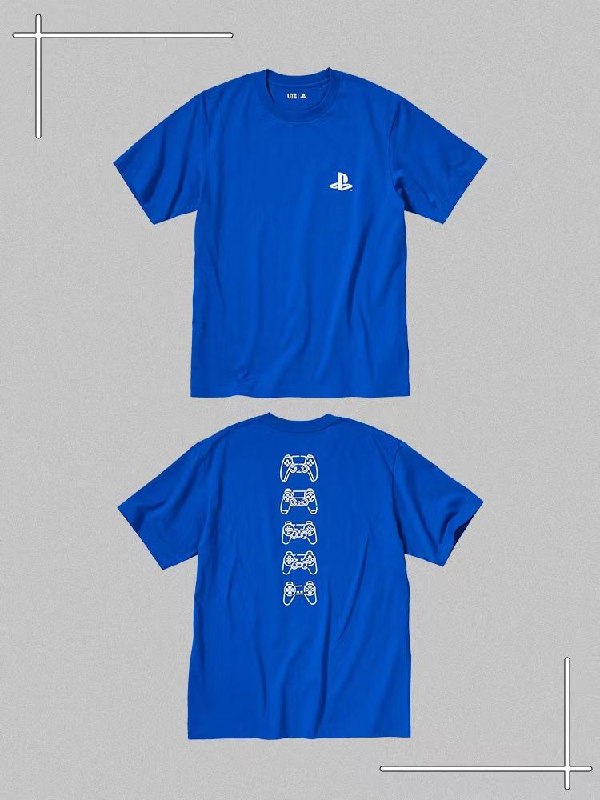 #PlayStationXUniqloPlayStation携手优衣库推出联名T恤带你启封独属PlayStation的斑斓回忆，去重新勾勒你初探游戏世界的记忆轮廓！#PlayStationXUniqloPlayStation携手优衣库推出联名T恤带你启封独属PlayStation的斑斓回忆，去重新勾勒你初探游戏世界的记忆轮廓！
