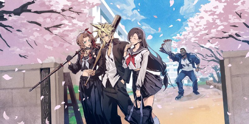 #愚人节文字冒险游戏《青春幻想Ever Crisis 7（暂定）》，目前只需要公布了角色信息卡和壁纸，之后还会更新宣传片