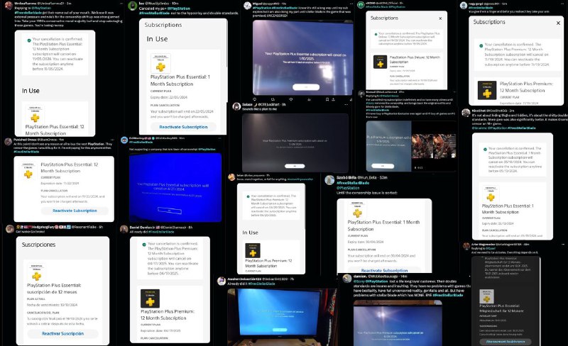 索尼和谐《剑星》女主服装事件发酵后，话题「Free StellarBlade」登上X游戏趋势