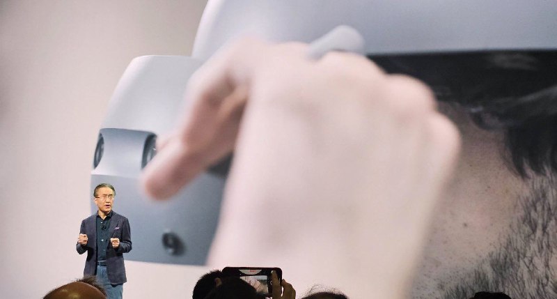 索尼在CES 2024发布会上公布了一款全新的AR头戴设备