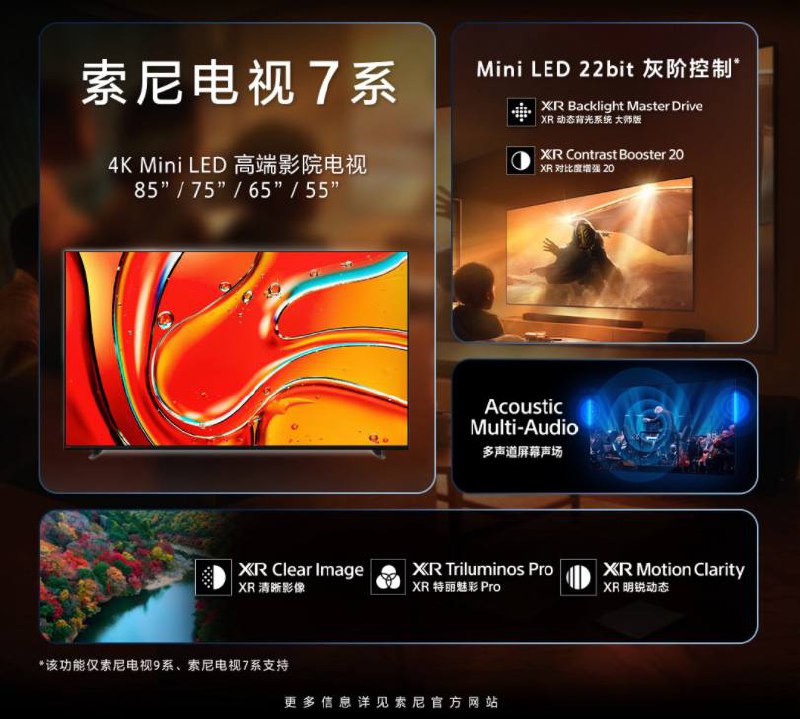 索尼于今日召开2024年新品电视发布会