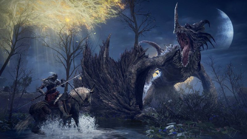 《艾尔登法环》新截图公布，本作将于2022年1月21日发售，登陆PS5/PS4/Xbox Series X|S/Xbox One/PC平台，游戏支持中文