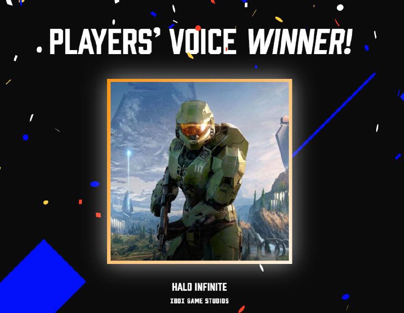 TGA 2021 玩家之声奖项结果出炉，《光环 无限》获奖，最后一轮与其激烈竞争的四款游戏分别为《密特罗德 生存恐惧》《双人成行》《生化危机 村庄》《极限竞速 地平线5》