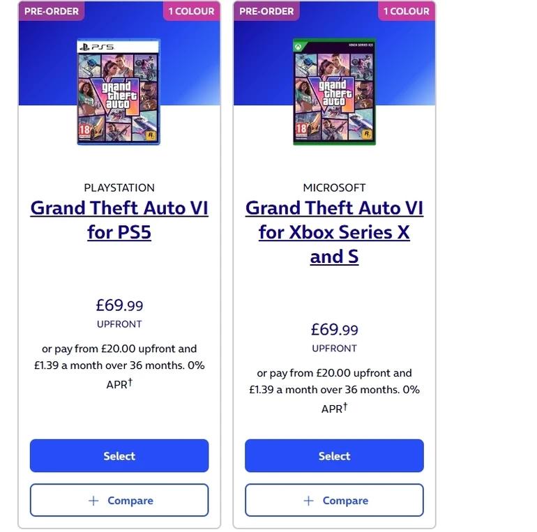 英国电信运营商Virgin Media O2近日推出了一项颇为特别的《GTA6》预购方案，让玩家可以用类似手机套餐的方式分期购买这款备受期待的新作