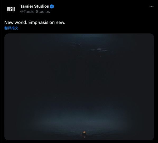 《小小梦魇》系列开发商Tarsier Studios 官推发布了一张图片，并配文「New world. Emphasis on new.」（他们在推文的回复中表示并不是「小小梦魇3」）《小小梦魇》系列开发商Tarsier Studios 官推发布了一张图片，并配文「New world. Emphasis on new.」（他们在推文的回复中表示并不是「小小梦魇3」）
