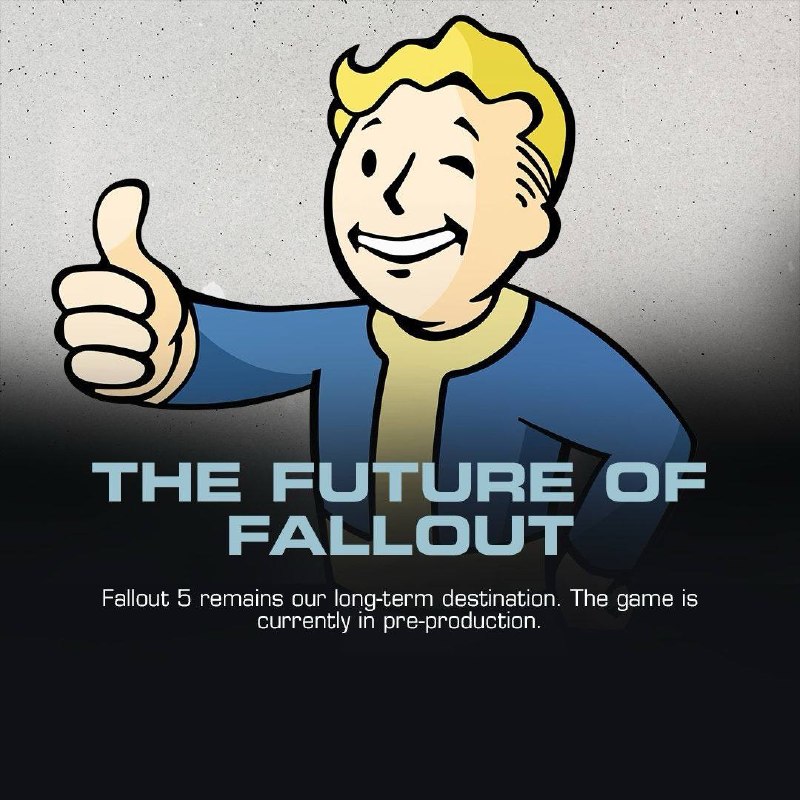 Bethesda宣布正在开发《辐射5》，目前处于前期制作阶段