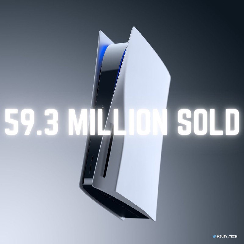 PlayStation 5上财年出货量为 2080万台，全球累计出货量达到 5930万台