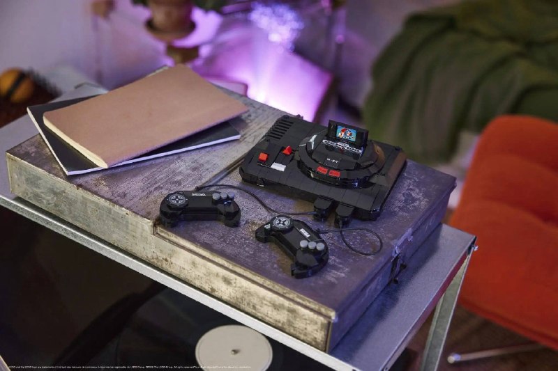 乐高将推出 SEGA Genesis 主机积木（美版Mega Drive），编号40926，积木数479，售价39.99美元，6月1日发售