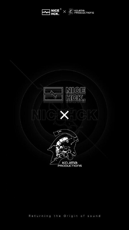 原道耳机宣布将与小岛工作室进行联动， NICEHCK  X  KOJIMA PRODUCTIONS
