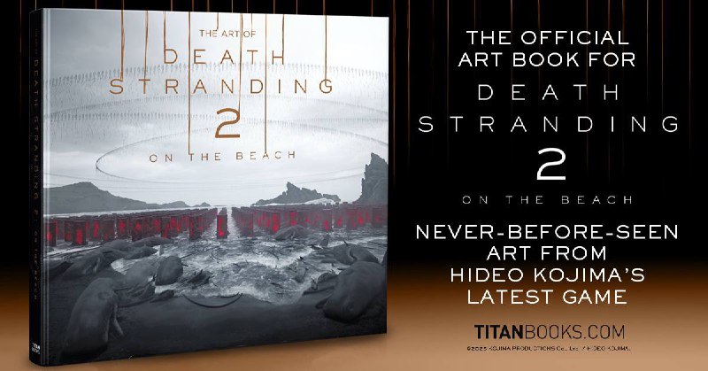 《死亡搁浅2》官方设定集将于2026年2月17日发售！ ​​​​