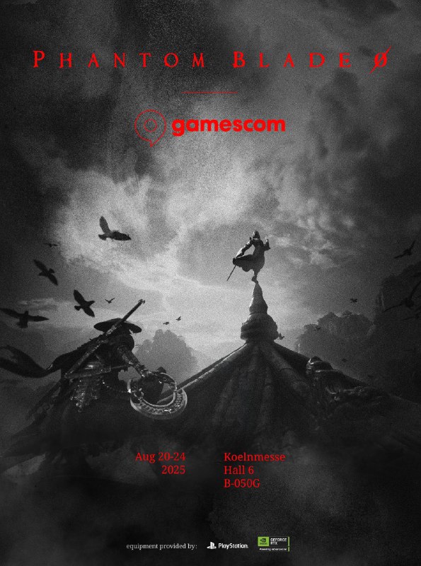 《影之刃：零》确认参加8月20日至24日期间举行的科隆游戏展，届时将为玩家提供一小时的体验时长，内容包含BOSS挑战、地图探索、部分剧情体验和地图战斗